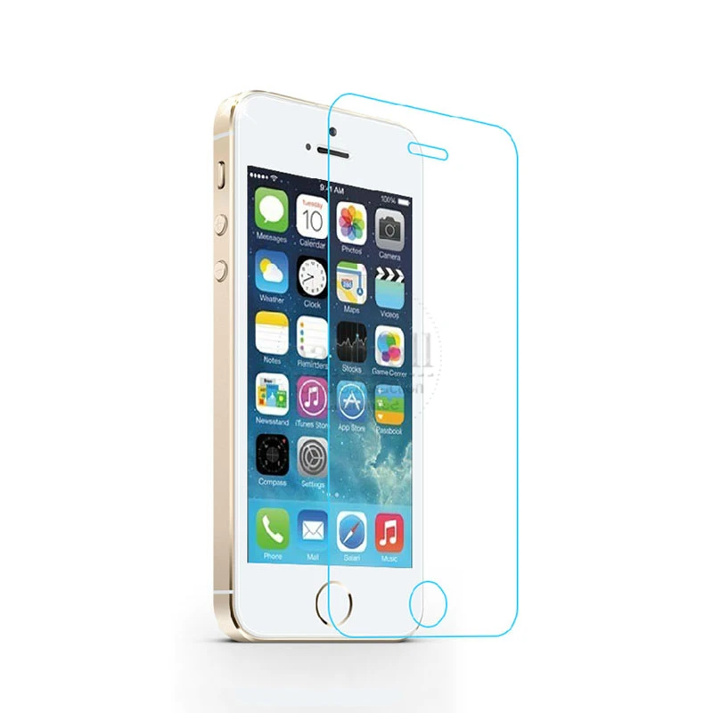 For iPhone SE/5/5S/5C 4" Tempered Glass Screen Protector w/ Anti-scratch, Anti-fingerprint, Explosion-proof & Pressure-resistant
For iPhone SE/5/5S/5C 4" Tempered Glass Screen Protector w/ Anti-scratch, Anti-fingerprint, Explosion-proof & Pressure-resistant