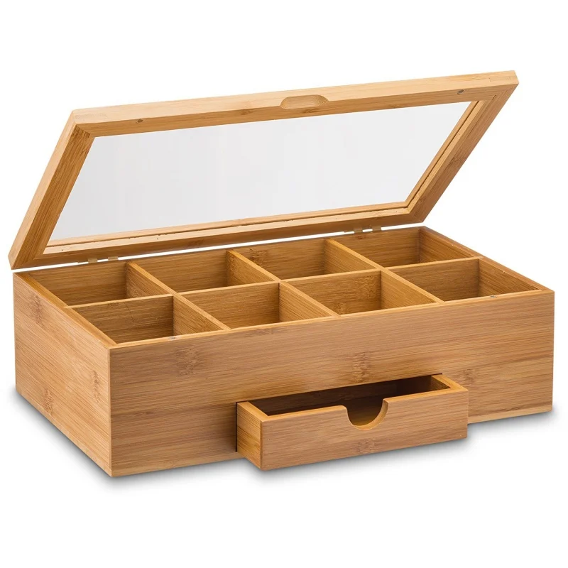 Wooden Tea Box 3 Compartments Storage Container Jewelry Accessories Wood Tea Gift Store Box Vintage Multifunctional Container
Wooden Tea Box 3 Compartments Storage Container Jewelry Accessories Wood Tea Gift Store Box Vintage Multifunctional Container