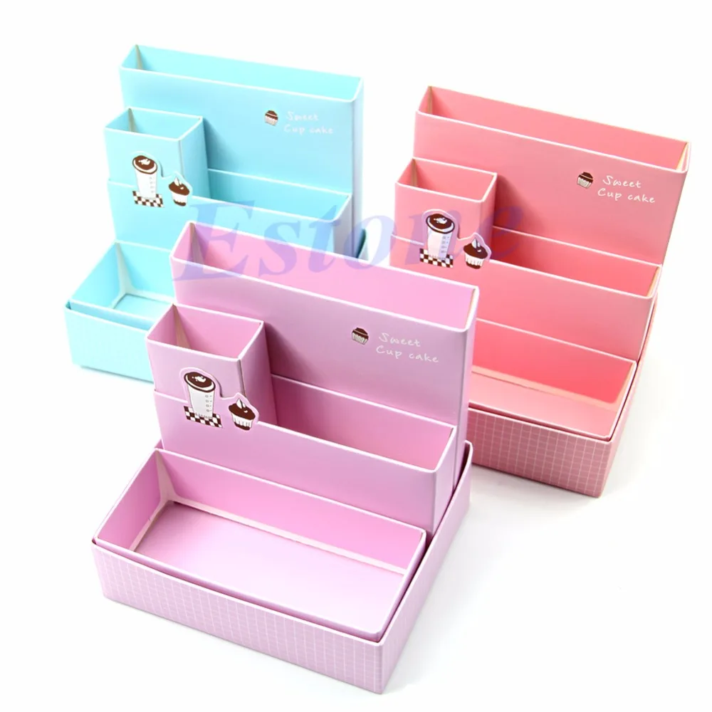 THINKTHENDO 2017 New Arrival Paper Board Cosmetic Box Desk Decor Fashion Makeup Cosmetic Organizer
THINKTHENDO 2017 New Arrival Paper Board Cosmetic Box Desk Decor Fashion Makeup Cosmetic Organizer
