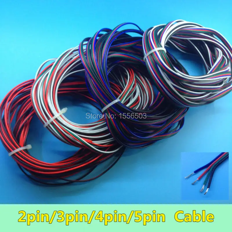 10 meters 2pin 3pin 4pin 5pin Red Black RGB RGBW RGBWW RGBCW LED Extend Cable PVC Insulated Wire Electric Cord for LED Strip
10 meters 2pin 3pin 4pin 5pin Red Black RGB RGBW RGBWW RGBCW LED Extend Cable PVC Insulated Wire Electric Cord for LED Strip