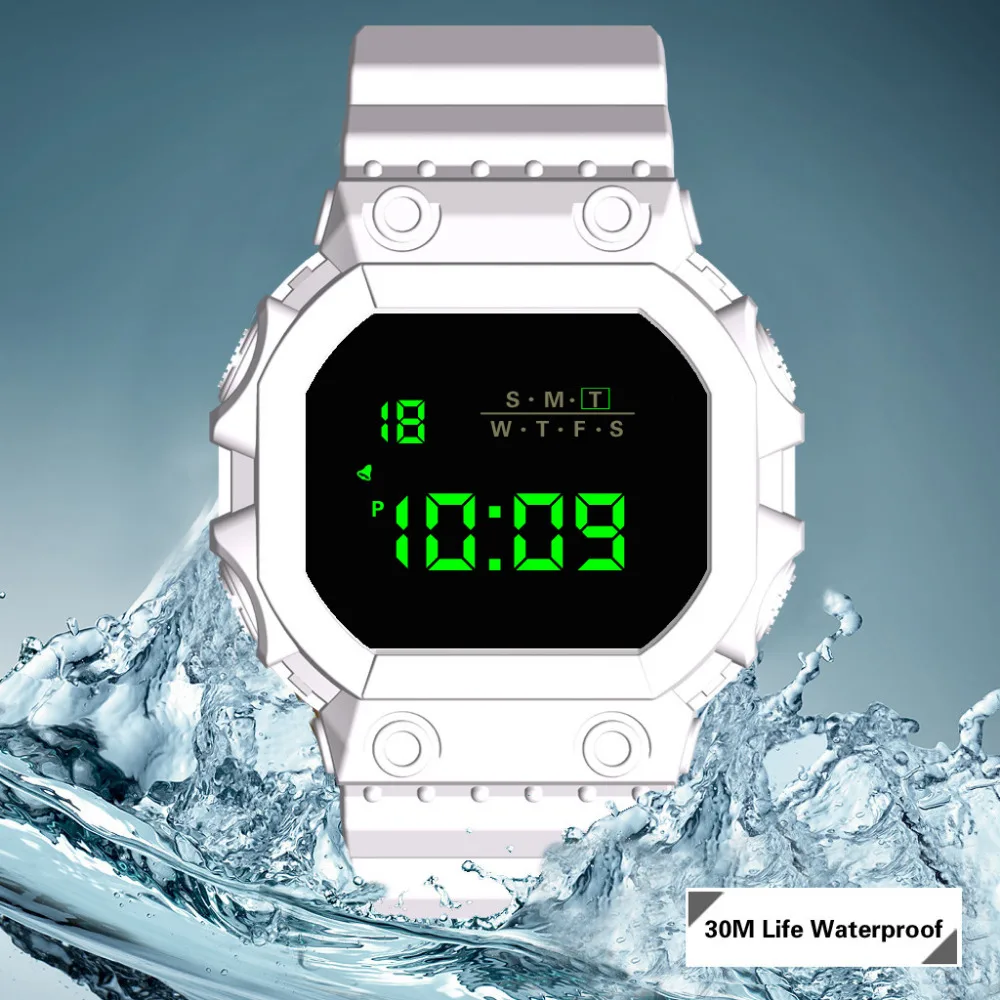 HONHX Men's Watch Luxury Outdoor Boys Men Analog Digital Military Army Sport LED Life Waterproof Wristwatch digital clock Men618
HONHX Men's Watch Luxury Outdoor Boys Men Analog Digital Military Army Sport LED Life Waterproof Wristwatch digital clock Men618