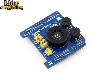 Analog Test Shield Developemnt Board Features AD Acquisition DA Output Compatible with UNO,Leonardo, NUCLEO, XNUCLEO
Analog Test Shield Developemnt Board Features AD Acquisition DA Output Compatible with UNO,Leonardo, NUCLEO, XNUCLEO