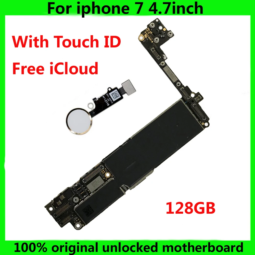 free iCloud IOS system logic board for iphone 7 4.7inch 128GB original motherboard with / NO touch ID Factory unlocked mainboard
free iCloud IOS system logic board for iphone 7 4.7inch 128GB original motherboard with / NO touch ID Factory unlocked mainboard
