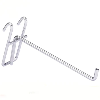 20pcs/Lot Length 200mm Wire Dia.3.5mm Grid Wall Bracket exhibition Display Hooks Chrome-plated Supermarket Shelf Hanger Racks 
20pcs/Lot Length 200mm Wire Dia.3.5mm Grid Wall Bracket exhibition Display Hooks Chrome-plated Supermarket Shelf Hanger Racks