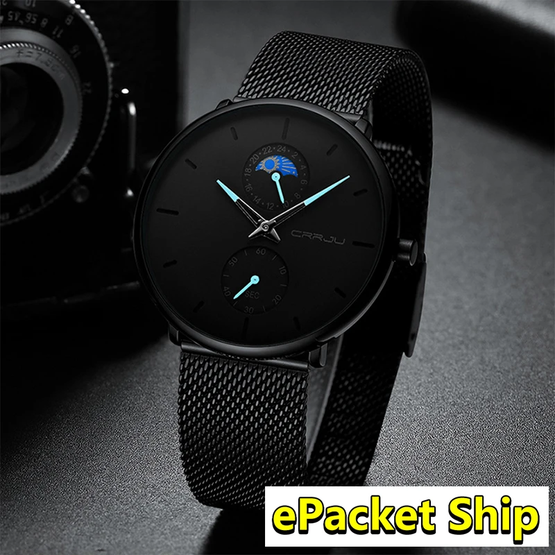 Crrju Watches Men 2019 Top Brand Luxury business Wristwatch men Stainless steel New Male Wrist Watch For Men Relogio Masculino
Crrju Watches Men 2019 Top Brand Luxury business Wristwatch men Stainless steel New Male Wrist Watch For Men Relogio Masculino