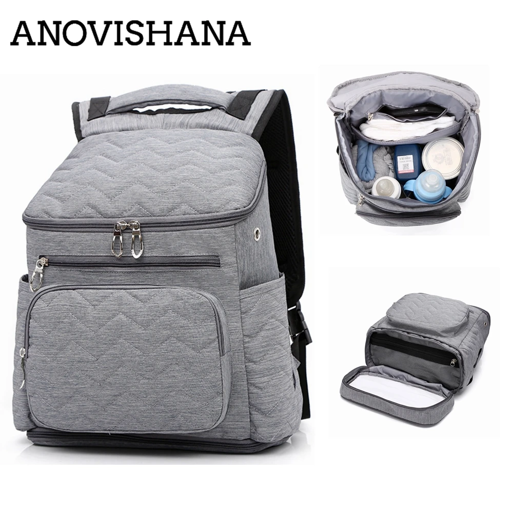 ANOVISHANA 2019 New Mummy backpack Maternity Nappy Mother Backpack Large Capacity Mom Baby care Bag waterproof
ANOVISHANA 2019 New Mummy backpack Maternity Nappy Mother Backpack Large Capacity Mom Baby care Bag waterproof