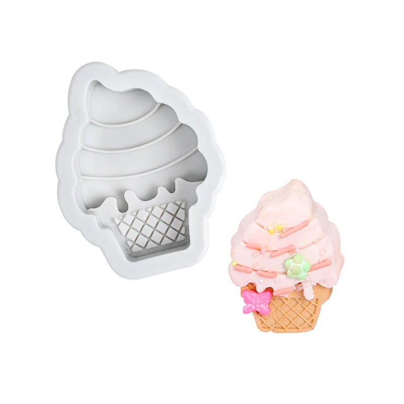 Ice Cream Mould Silicone Mold Fondant Cake Decorating Tool Gumpaste Sugarcraft Chocolate Forms Bakeware
Ice Cream Mould Silicone Mold Fondant Cake Decorating Tool Gumpaste Sugarcraft Chocolate Forms Bakeware