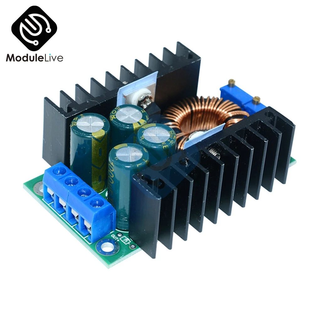 XL4016 DC Max 9A 300W понижающий преобразователь с 5 40 В до 1 2 35 в модуль питания для Arduino