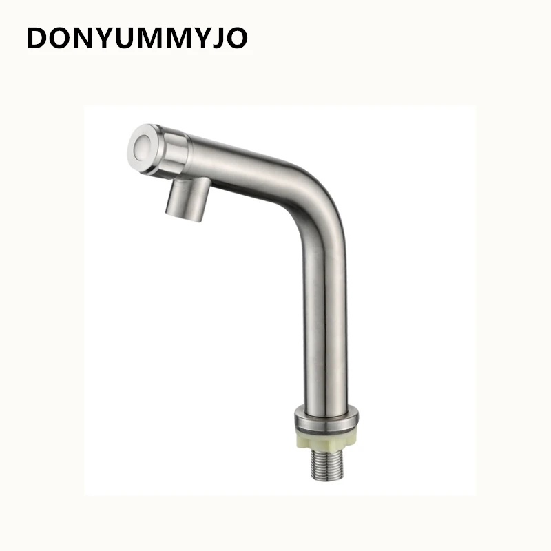DONYUMMYJO 304 раковина из нержавеющей стали одиночный кран для холодной воды Ванная раковина кран с 1 шлангом
DONYUMMYJO 304 раковина из нержавеющей стали одиночный кран для холодной воды Ванная раковина кран с 1 шлангом