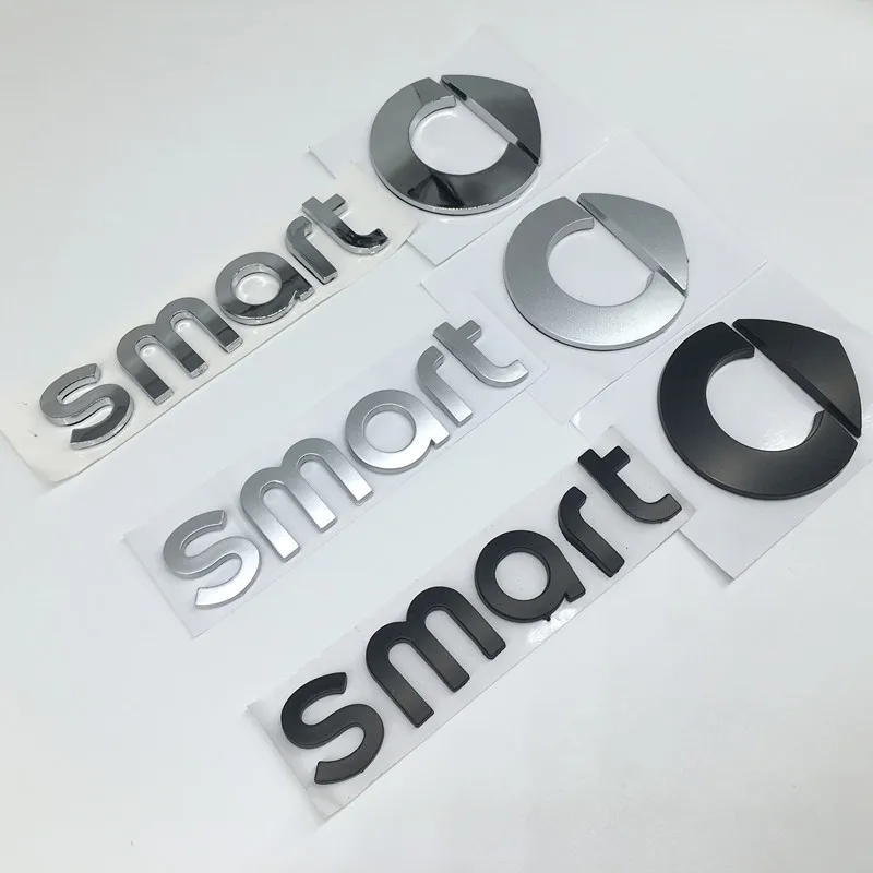 Chrome Black Smart Rear Trunk car emblem Badge stickers fortwo FORSPEED FORFOUR ROADSTER FORSTARS Auto accessories
Chrome Black Smart Rear Trunk car emblem Badge stickers fortwo FORSPEED FORFOUR ROADSTER FORSTARS Auto accessories