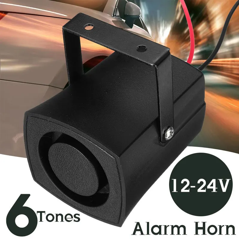 10W 105db 6 Tones Portable Car Horn Security Alarm Car Alarms Auto Horn Universal PA Speaker Air Horn Siren Beeper Buzzer
10W 105db 6 Tones Portable Car Horn Security Alarm Car Alarms Auto Horn Universal PA Speaker Air Horn Siren Beeper Buzzer