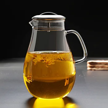 1800ML heat-resistant glass flower teapot large capacity tea filter lemonade glass pot home restaurant cold kettle
1800ML heat-resistant glass flower teapot large capacity tea filter lemonade glass pot home restaurant cold kettle