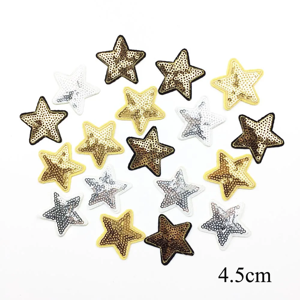 10pcs Five Star Sequined Iron On Patches For Clothes Iron On Applique For Germent Badge For Clothing DIY Sticker Sewing Supplier
10pcs Five Star Sequined Iron On Patches For Clothes Iron On Applique For Germent Badge For Clothing DIY Sticker Sewing Supplier
