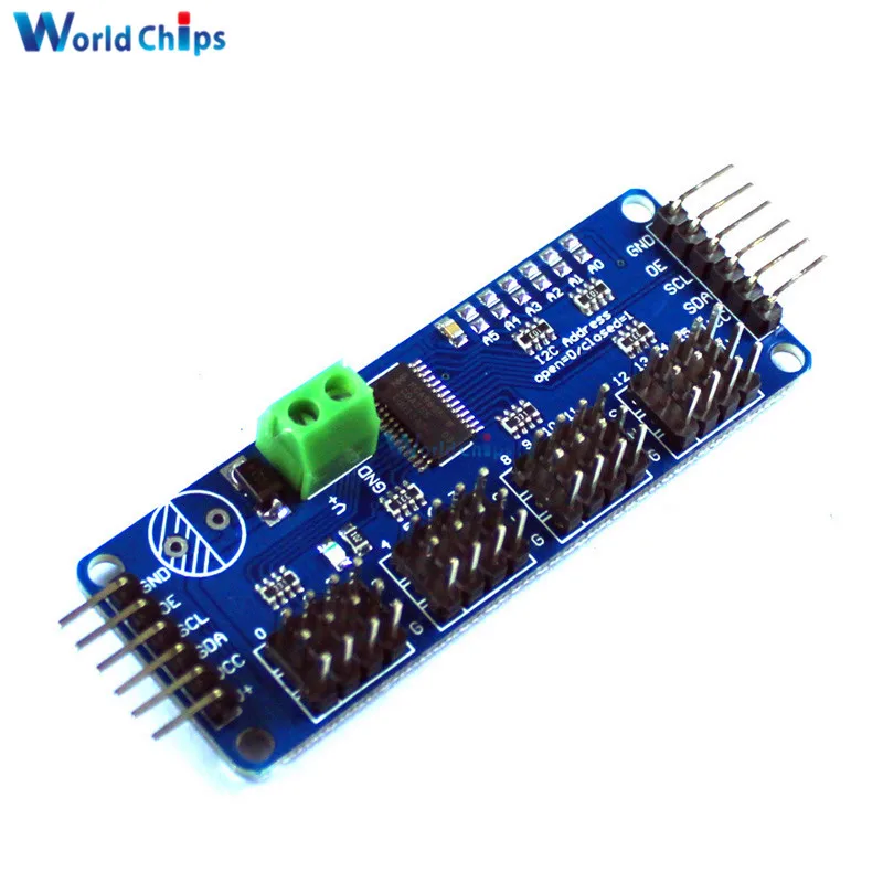 diymore 16 Channel 12-bit PWM/Servo Driver-I2C Interface PCA9685 Module For Arduino Raspberry Pi Shield Module Servo Shield DIY
diymore 16 Channel 12-bit PWM/Servo Driver-I2C Interface PCA9685 Module For Arduino Raspberry Pi Shield Module Servo Shield DIY