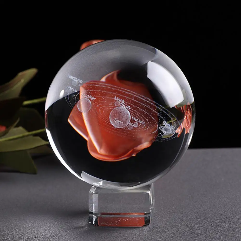 1Pc Kids Educational Solar System 3D Planets Miniature Crystal Ball Model Home Decor
1Pc Kids Educational Solar System 3D Planets Miniature Crystal Ball Model Home Decor