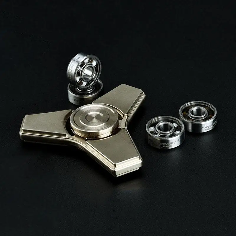 

Funny Hybrid Ceramic Bearings EDC Hand Spinner Finger Spinner Fidget Gadget Fingertip Spiral Focusing Gyro Toy Gift