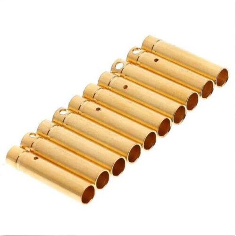 100pairs/lot 4.0mm 4mm Gold Bullet Connector Plug for Lipo Battery ESC Motor
100pairs/lot 4.0mm 4mm Gold Bullet Connector Plug for Lipo Battery ESC Motor