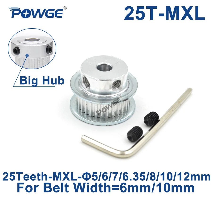 POWGE Inch 25 зубьев MXL Зубчатый шкив Диаметр отверстия 5/6/6. 35/7/8/10/12 мм для ширины 6 мм 10 мм MXL синхронный ремень зубчатый колесо 25 зубьев 25 T
POWGE Inch 25 зубьев MXL Зубчатый шкив Диаметр отверстия 5/6/6. 35/7/8/10/12 мм для ширины 6 мм 10 мм MXL синхронный ремень зубчатый колесо 25 зубьев 25 T