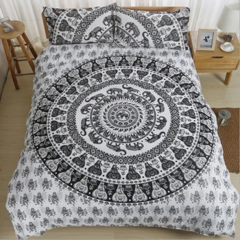 Bohemia National Style Circle/Elephant/Geometry Pattern Duvet Cover Pillowcase Set Polyester Sanding Bedding Set
Bohemia National Style Circle/Elephant/Geometry Pattern Duvet Cover Pillowcase Set Polyester Sanding Bedding Set