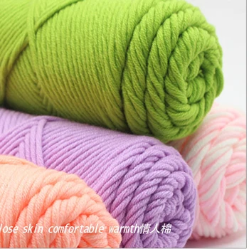 wholesale 5 pieces/lot 500g Natural worsted soft cotton yarn thick yarn for knitting baby wool crochet yarn weave thread
wholesale 5 pieces/lot 500g Natural worsted soft cotton yarn thick yarn for knitting baby wool crochet yarn weave thread