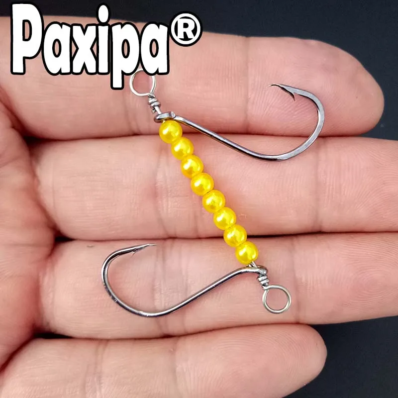 5pcs Long Shank Double Down shot Rig Hook Drop Shot Hook Wide gap Worm Hook Swivel Fishing Hook for Soft Lure Bass Fishing
5pcs Long Shank Double Down shot Rig Hook Drop Shot Hook Wide gap Worm Hook Swivel Fishing Hook for Soft Lure Bass Fishing