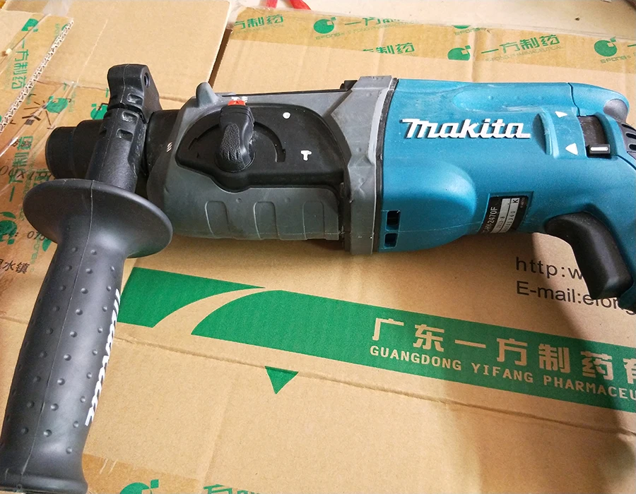 second-hand MAKITA 26 three function percussion drill light electric hammer, high power three drill belt lamp
second-hand MAKITA 26 three function percussion drill light electric hammer, high power three drill belt lamp