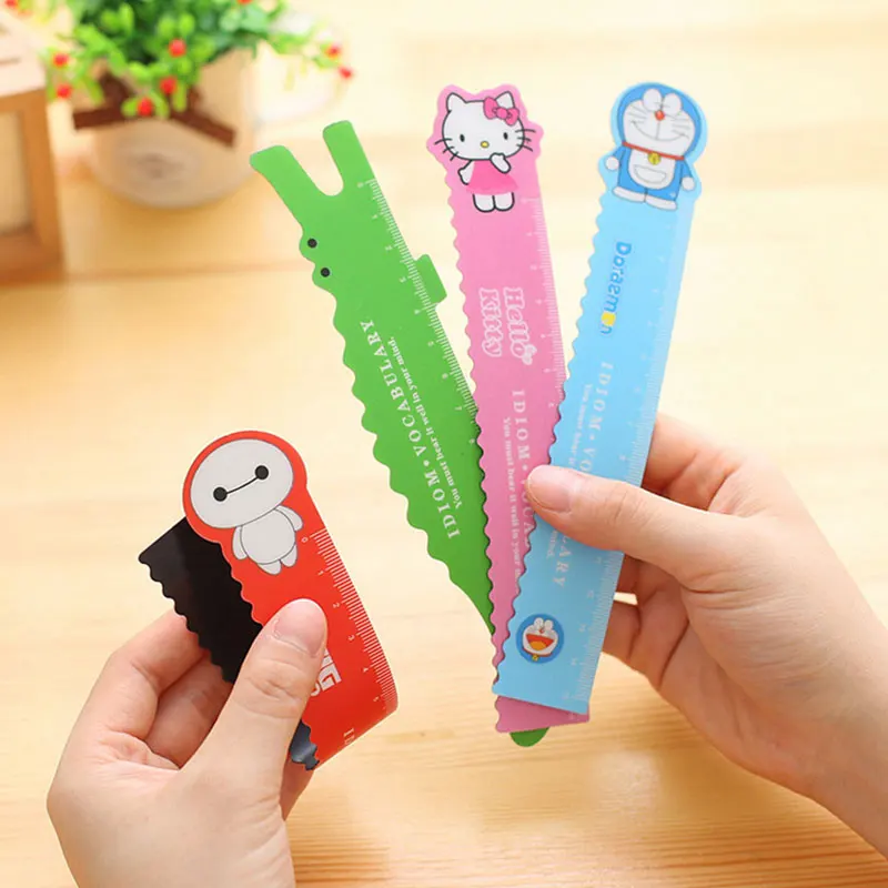 1 pcs Cute cartoon Ruler Metric Rule Measuring Tool 15cm Drawing Template Ruler Student Kids Stencil Rule Stationery Supplies
1 pcs Cute cartoon Ruler Metric Rule Measuring Tool 15cm Drawing Template Ruler Student Kids Stencil Rule Stationery Supplies