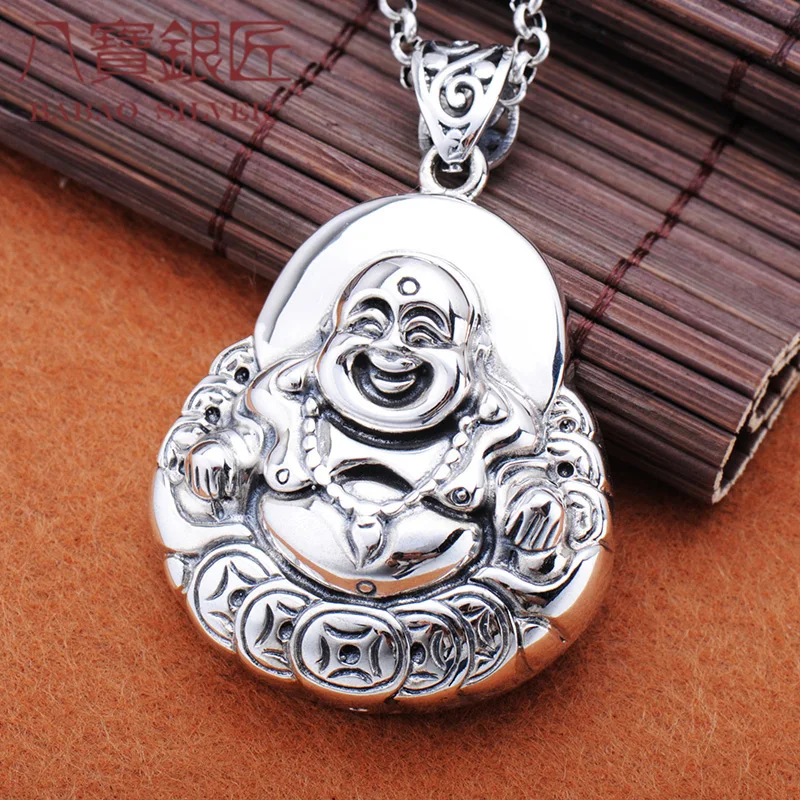 maitreya pendant Thai silver restoring ancient ways is the buddhist peace between men and women sweater chain pendant
maitreya pendant Thai silver restoring ancient ways is the buddhist peace between men and women sweater chain pendant