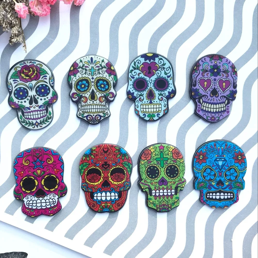 10pcs Free shipping! 40 mm resin hot sell scrapbook , resin skull flat convex circular hair bow center DIY
10pcs Free shipping! 40 mm resin hot sell scrapbook , resin skull flat convex circular hair bow center DIY