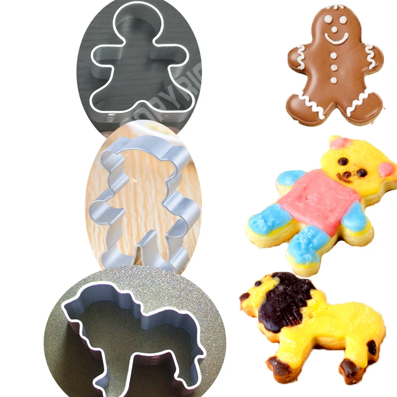 3Pcs Christmas cute DIY Sugarcraft Cookie Cake pastry tools Aluminium Mold Buscuit Cartoon Mousse Ring Baking Mold Molde Cutter
3Pcs Christmas cute DIY Sugarcraft Cookie Cake pastry tools Aluminium Mold Buscuit Cartoon Mousse Ring Baking Mold Molde Cutter