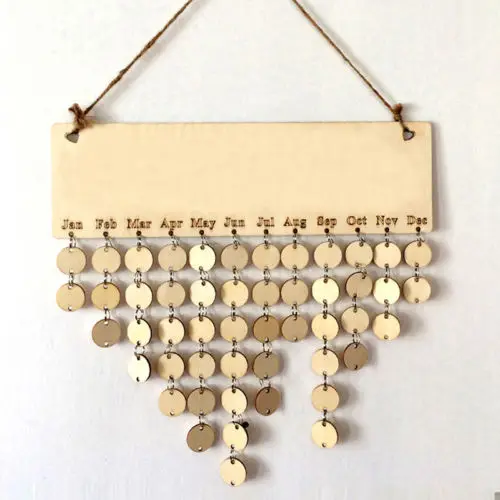 Hot Fashion Wood Birthday Reminder Board Ply plaque Sign Family Friends Calendar DIY Decor Crafts Hanging Decorations
Hot Fashion Wood Birthday Reminder Board Ply plaque Sign Family Friends Calendar DIY Decor Crafts Hanging Decorations