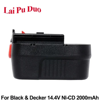 14.4V 2000mAh Ni-CD Replacement Power Tool Battery For Black&Decker: A144,A14EX,FS140BX,FSB14,BD1444L,HPB14,499936-35
14.4V 2000mAh Ni-CD Replacement Power Tool Battery For Black&Decker: A144,A14EX,FS140BX,FSB14,BD1444L,HPB14,499936-35