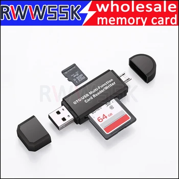 3 in 1 USB 2.0 Multi-function TF SD SDHC SDXC Card Reader Triplet OTG card reader Adapter
3 in 1 USB 2.0 Multi-function TF SD SDHC SDXC Card Reader Triplet OTG card reader Adapter