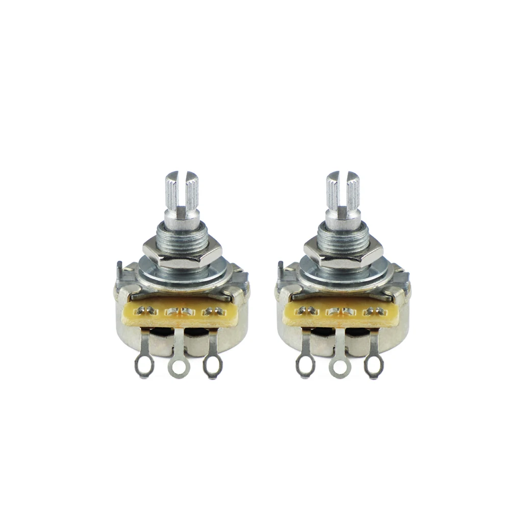 2PCS CTS B500K Potentiometer 450 Series Split Shaft Pot Linear Taper Volume Tone Control for Electric Guitar
2PCS CTS B500K Potentiometer 450 Series Split Shaft Pot Linear Taper Volume Tone Control for Electric Guitar