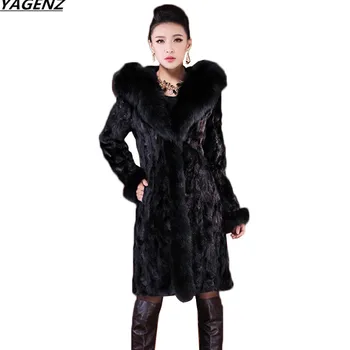 2017 New Winter Jacket Faux Fur Coat High-quality Imitation Fox Hooded Coat Plus Size 6XL Medium Long Women Overcoat YAGENZ K580
2017 New Winter Jacket Faux Fur Coat High-quality Imitation Fox Hooded Coat Plus Size 6XL Medium Long Women Overcoat YAGENZ K580