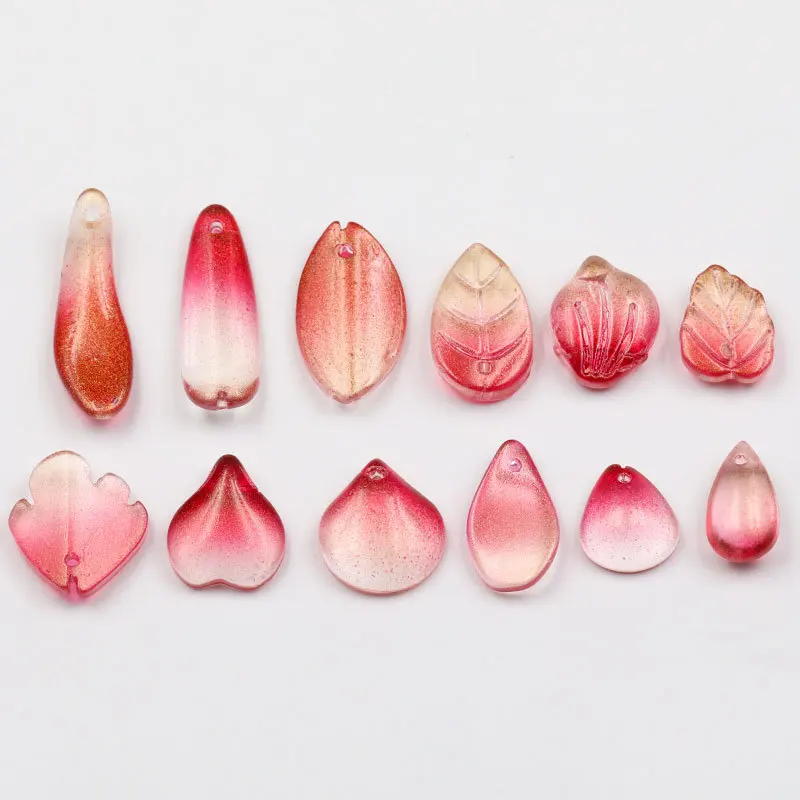 100pcs czech Gradient Crystal Beads for Jewelry Making DIY Bracelet Perles Loose leaves petals Glass Beads
100pcs czech Gradient Crystal Beads for Jewelry Making DIY Bracelet Perles Loose leaves petals Glass Beads