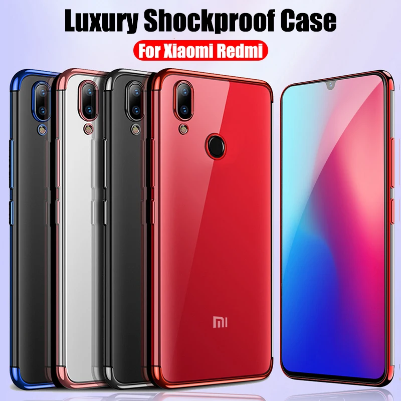 Luxury Plating Shockproof Cover Phone Case For Xiaomi Redmi 7A Note 7 Pro K20 Pro Mi 8 9 Se 9T Se Lite Case Protection Back Cove
Luxury Plating Shockproof Cover Phone Case For Xiaomi Redmi 7A Note 7 Pro K20 Pro Mi 8 9 Se 9T Se Lite Case Protection Back Cove