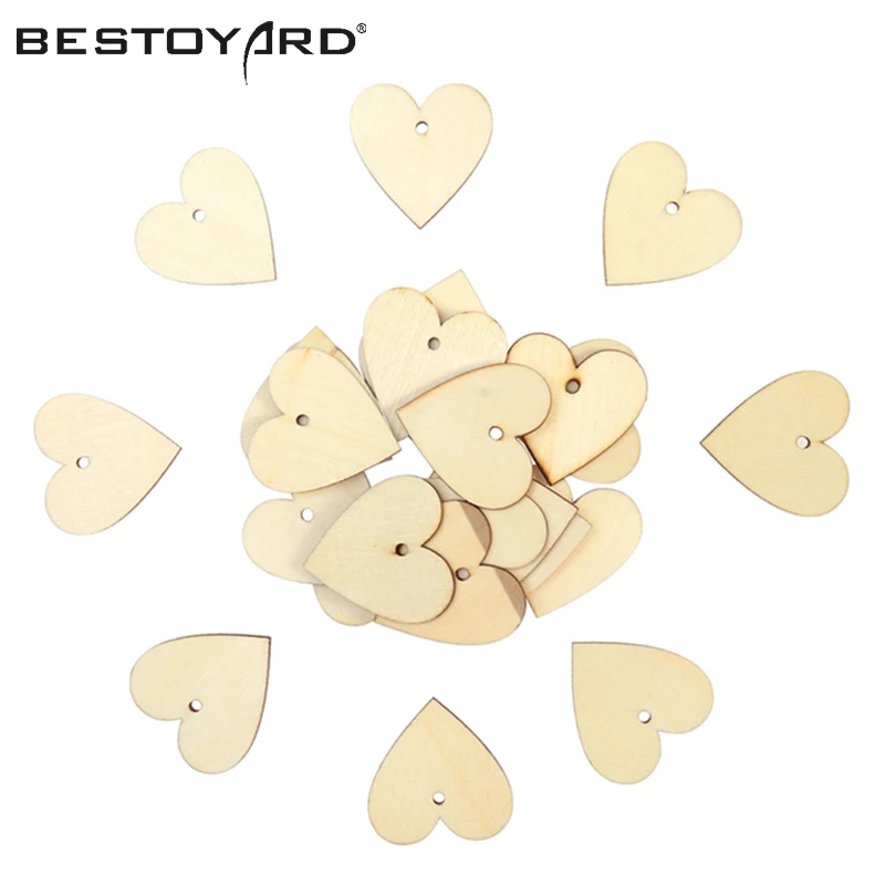 BSETOYARD 25pcs 40mm Wooden Heart Shapes Embellishments Small Mini Shape For Craft Decoration
BSETOYARD 25pcs 40mm Wooden Heart Shapes Embellishments Small Mini Shape For Craft Decoration