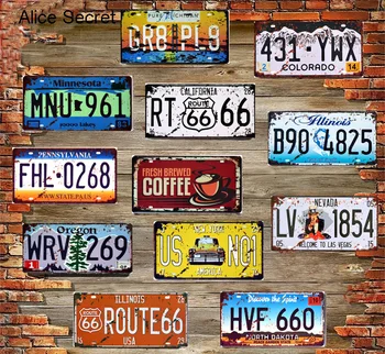 Bar Decor Car Number Metal Plate Vintage Metal Tin Sign Pub Garage Hotel Wall Decor Tin Signs Wall Art Metal Plaque 15x30cm
Bar Decor Car Number Metal Plate Vintage Metal Tin Sign Pub Garage Hotel Wall Decor Tin Signs Wall Art Metal Plaque 15x30cm