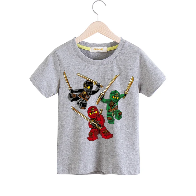 Kids Ninjago Summer T-shirts Costume Children Tshirts Clothing Boys Casual White Tee Top Girls Short Sleeve T Shirts 2019 TX158 (6)