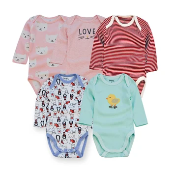 Redkite 5 Pieces Baby Rompers Soft 100% Cotton Spring Hot Sale Infant Newborn Clothes
Redkite 5 Pieces Baby Rompers Soft 100% Cotton Spring Hot Sale Infant Newborn Clothes