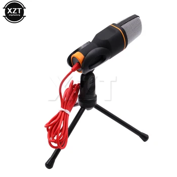 High Quality 3.5mm Audio Wired Stereo Condenser For PC Chatting Singing Karaoke Laptop SF-666 Microphone With Holder Stand Clip
High Quality 3.5mm Audio Wired Stereo Condenser For PC Chatting Singing Karaoke Laptop SF-666 Microphone With Holder Stand Clip