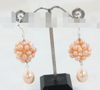 free shipping 13377 stunning big 13mm baroque pink freshwater pearl dangle earrings silver
free shipping 13377 stunning big 13mm baroque pink freshwater pearl dangle earrings silver