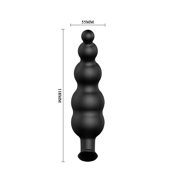 Silicone Anal Plug Sex Toys 12-function Vibrations Anal Bead Waterproof Anal Vibrator Sex Product for Man 19