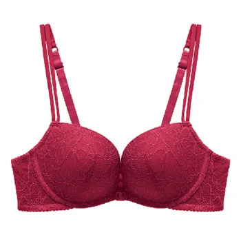PAERLAN 4 colors fashion women's sexy underwear front closed lace push high seamless steel circle bra
PAERLAN 4 colors fashion women's sexy underwear front closed lace push high seamless steel circle bra