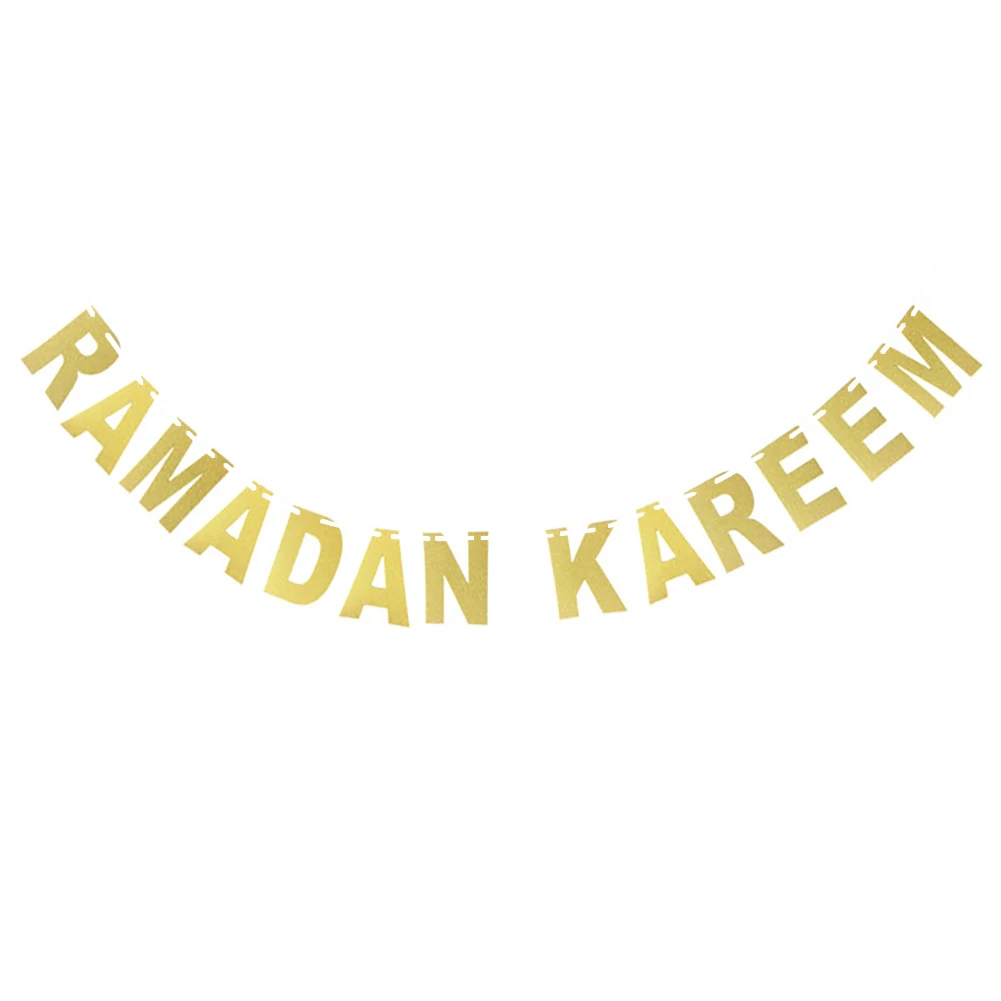 Ramadan Kareem EID MUBARAK Gold Silver String Flag Id Al-Fitr Party Pennant Lesser Bairam Banner Hanging Garland Happy Eid Flag
Ramadan Kareem EID MUBARAK Gold Silver String Flag Id Al-Fitr Party Pennant Lesser Bairam Banner Hanging Garland Happy Eid Flag
