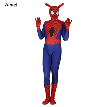Adult Kids Spider Suit Man Cosplay Costume Mask Peter Porker Superhero Zentai Bodysuit Halloween Men
Adult Kids Spider Suit Man Cosplay Costume Mask Peter Porker Superhero Zentai Bodysuit Halloween Men