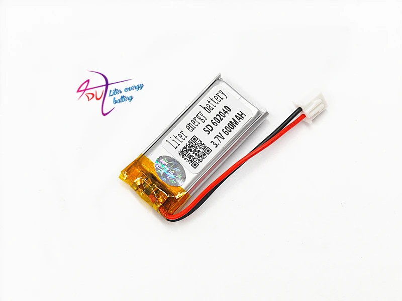 XHR-2P 2.54 600mAh 602040 3.7V lithium polymer battery MP3 point reading pen scan code instrument intelligent instrument
XHR-2P 2.54 600mAh 602040 3.7V lithium polymer battery MP3 point reading pen scan code instrument intelligent instrument