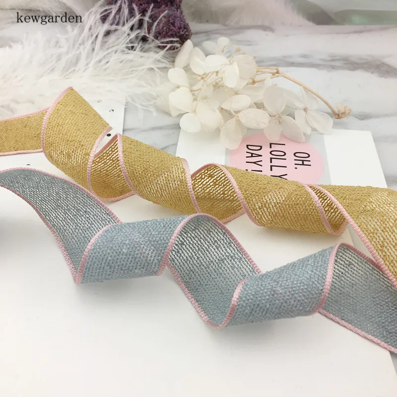 Kewgarden 25mm 1" Linen Packing Ribbons Handmade Tape DIY Bowknot Satin Ribbons Clothing DecorationAccessories 8meters/lot
Kewgarden 25mm 1" Linen Packing Ribbons Handmade Tape DIY Bowknot Satin Ribbons Clothing DecorationAccessories 8meters/lot