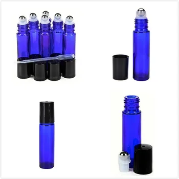 6pcs Glass Roll on Bottle with Stainless Steel Roller Small Essential Oil Roller-on Sample Bottle with Straw
6pcs Glass Roll on Bottle with Stainless Steel Roller Small Essential Oil Roller-on Sample Bottle with Straw